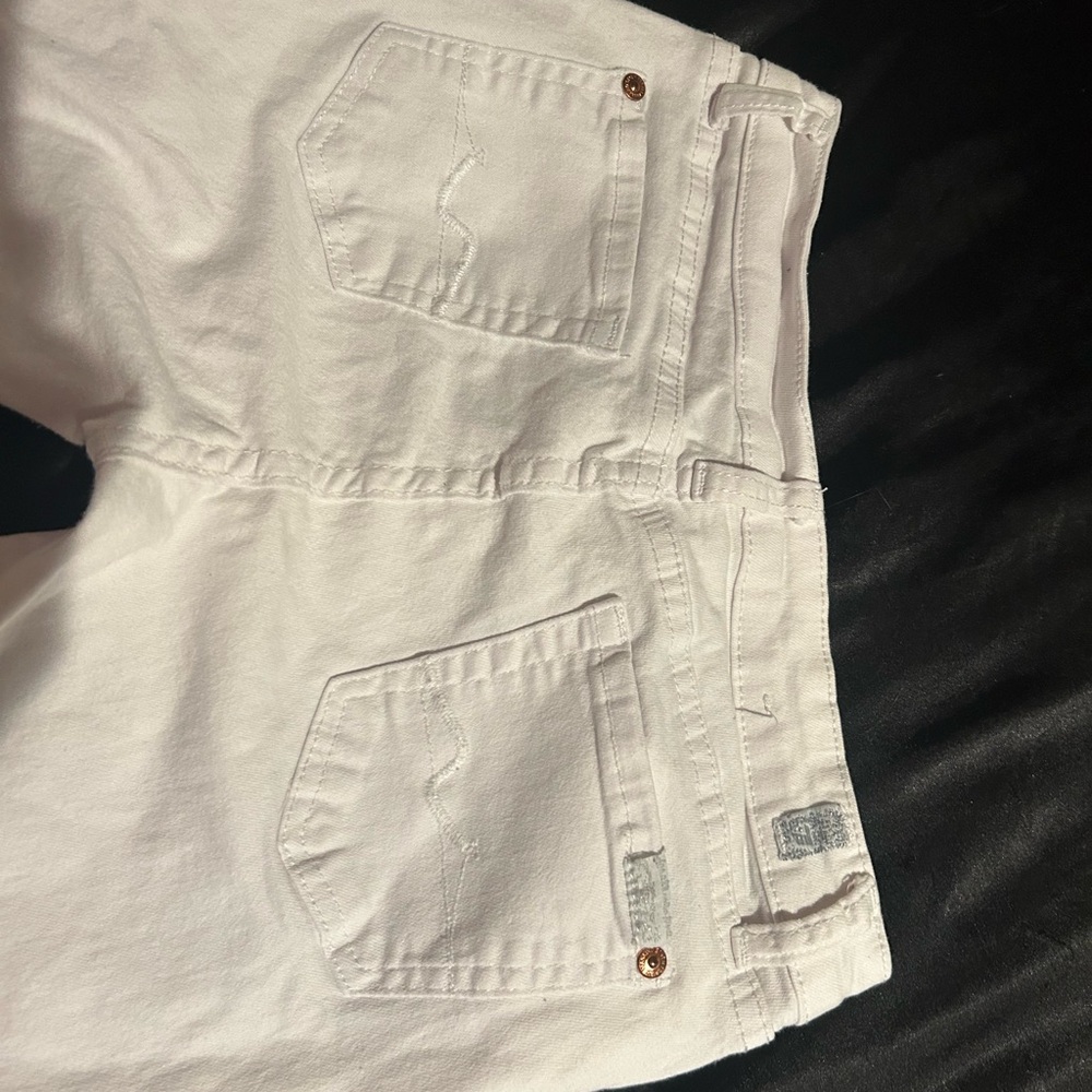7 For All Mankind Bright White Jeans